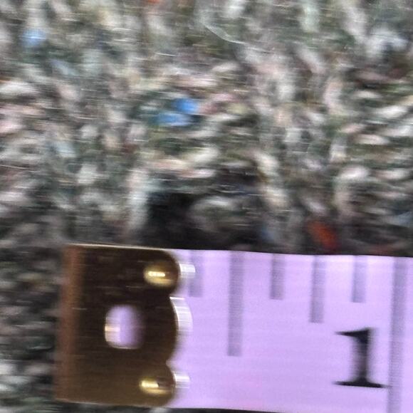 Vintage 80s Pringle of Scotland Wool Sweater Gray Speckled Knit Crewneck Unisex - Picture 9 of 14